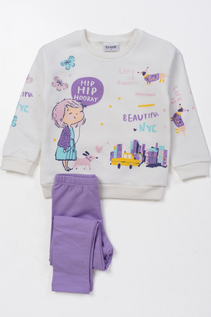 Winter Sweatshirt Sweatshirts Mädchen TRAX Hip Hooray 46714