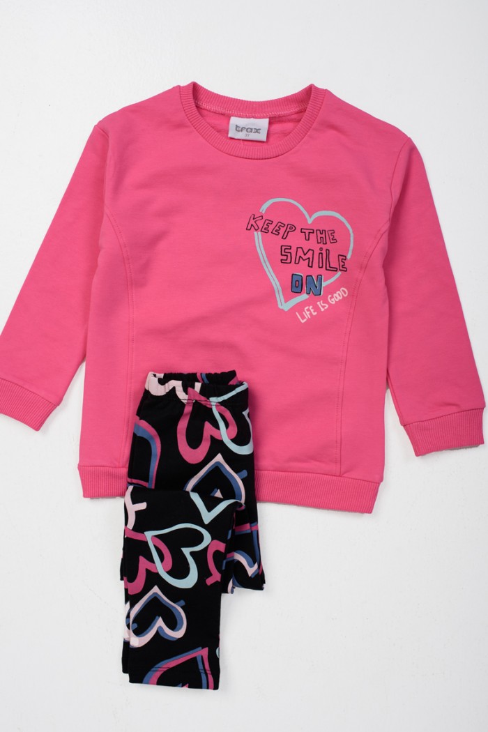 Kinderset mit TRAX Keep The Smile Strumpfhose 46716