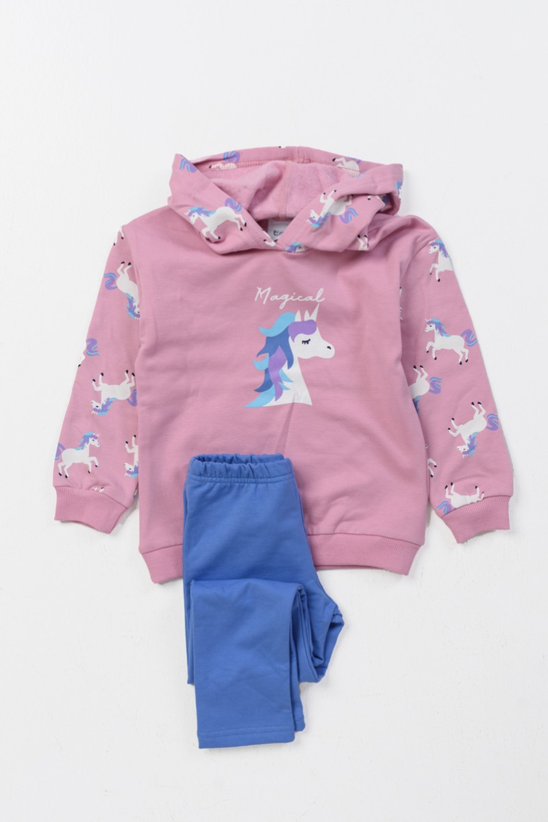 Kinderkleidung UNICORN für Mädchen mit Leggings TRAX 46720