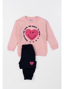 TRAX 46766 ROSE 46766 Mädchen-Overall-Set TRAX 46766 ROSE 46766 Mädchen-Overall-Set