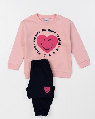 TRAX 46766 ROSE 46766 Mädchen-Overall-Set