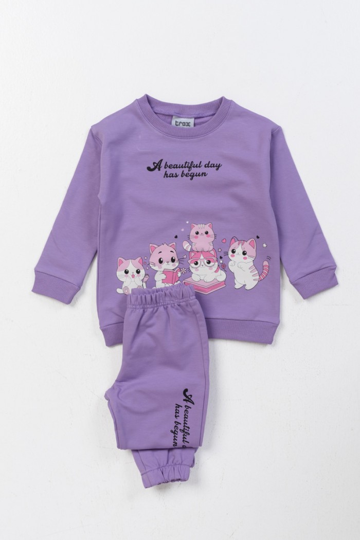 Children's overalls set girl TRAX 46767