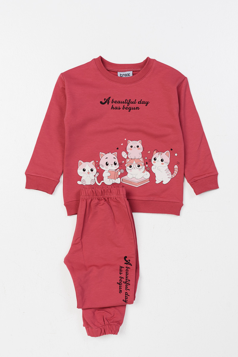 TRAX 46767 TRAX 46767 Coral girl's overalls set