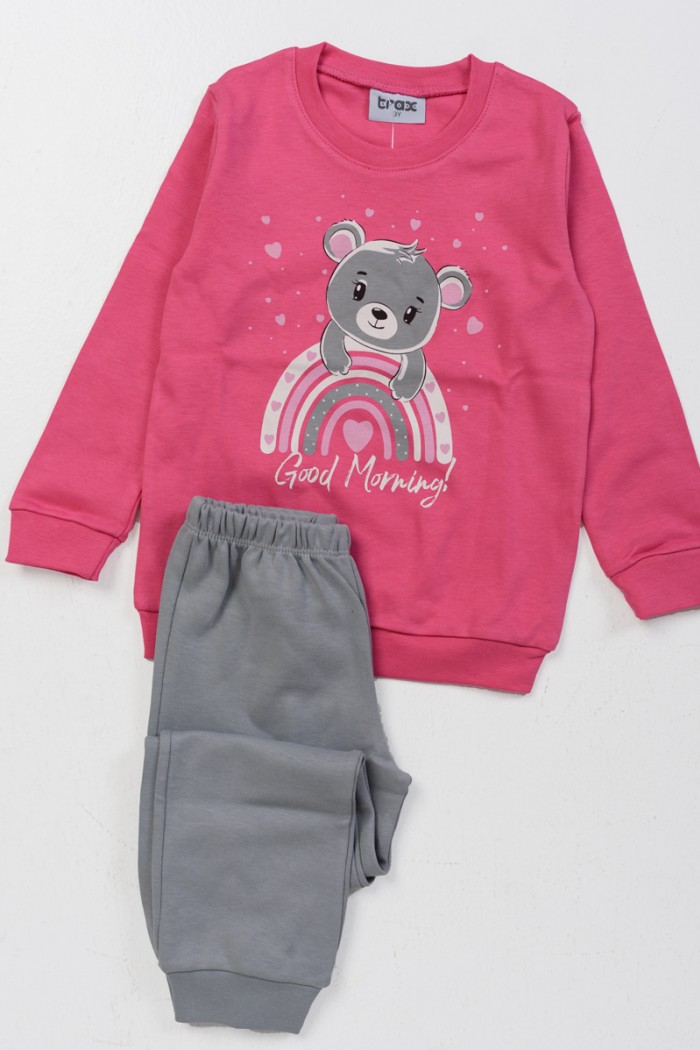 Children's Pajama Girl TRAX Girl Bear 46792