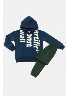 Winter-Overall-Set für Jungen TRAX 46811 BLUE BLACK