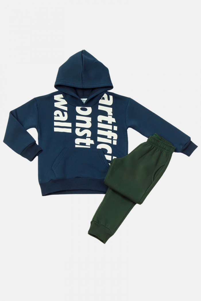 Winter-Overall-Set für Jungen TRAX 46811 BLUE BLACK