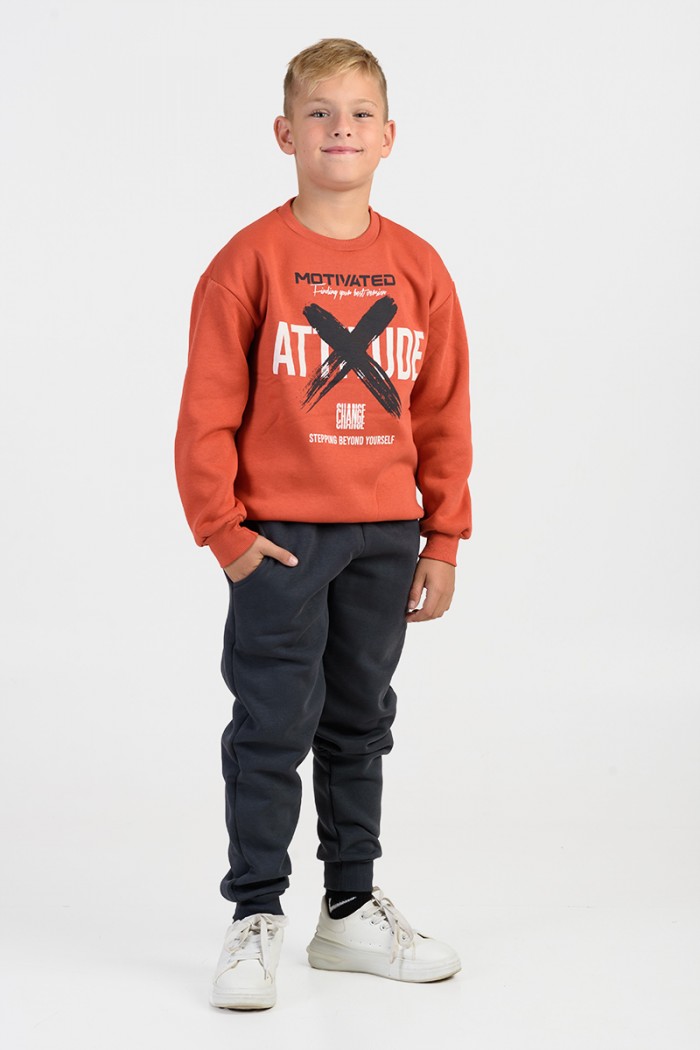 Triple-stranded Teenage overalls set boy TRAX 46826