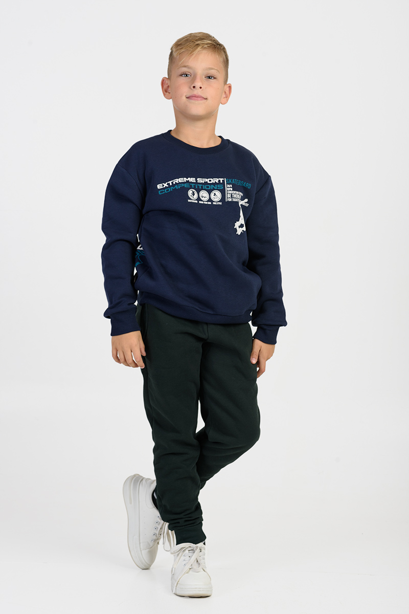 Dreifach gestreifter Teenager-Overallsatz Junge TRAX 46832 Dreifach gestreifter Teenager-Overallsatz Junge TRAX 46832