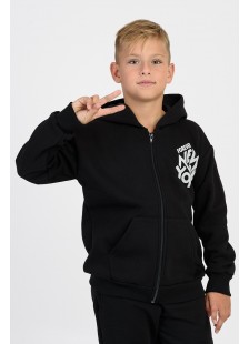 Sweatshirt Jacke mit Kapuze für Jungen TRAX 46857 BLACK Sweatshirt Jacke mit Kapuze für Jungen TRAX 46857 BLACK