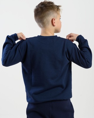 Sweatshirt mit Ausschnitt TRAX 46858 BLUE DROPS
