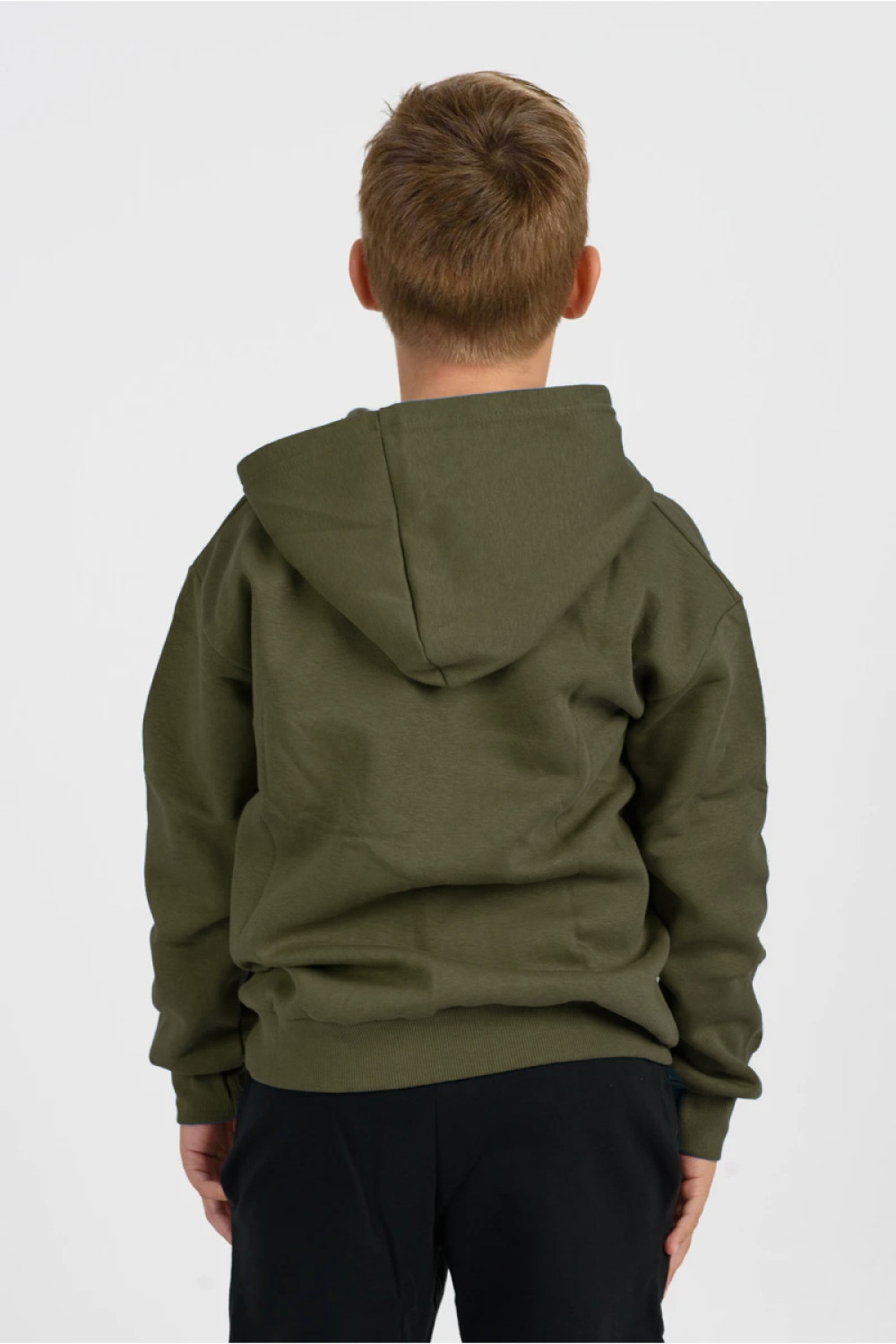 Sweatshirt with hood TRAX 46859 HAKI