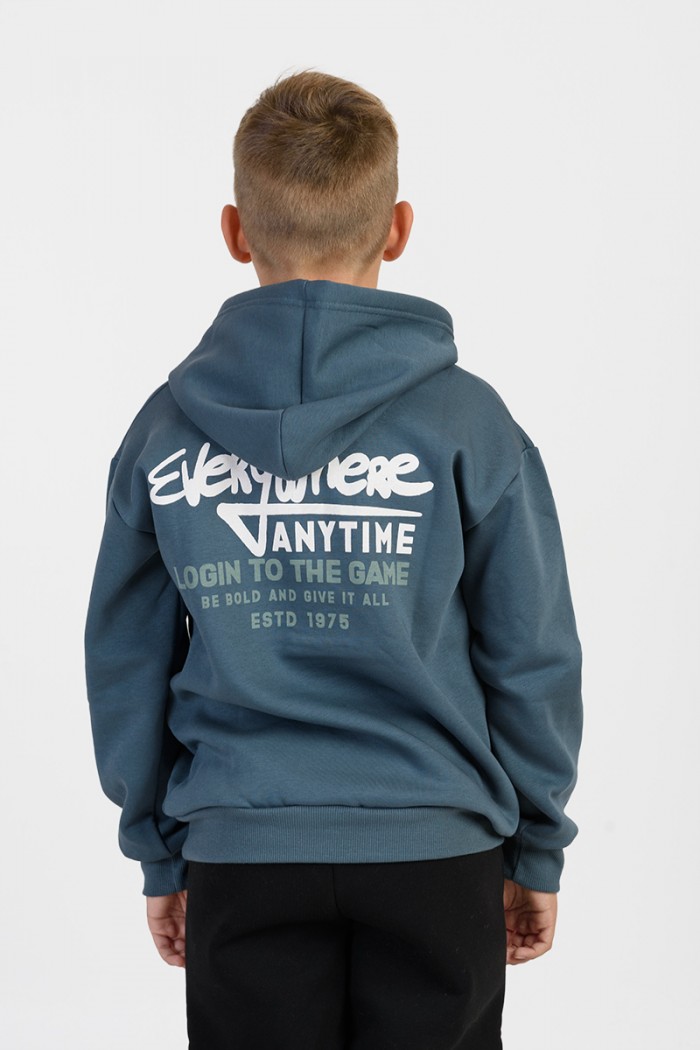 Sweatshirt with hood TRAX 46861 INDIAN