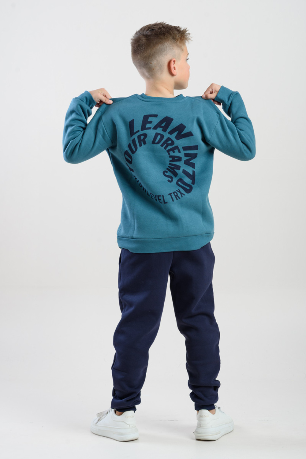 Triple-stranded Teenage overalls set boy TRAX 46875