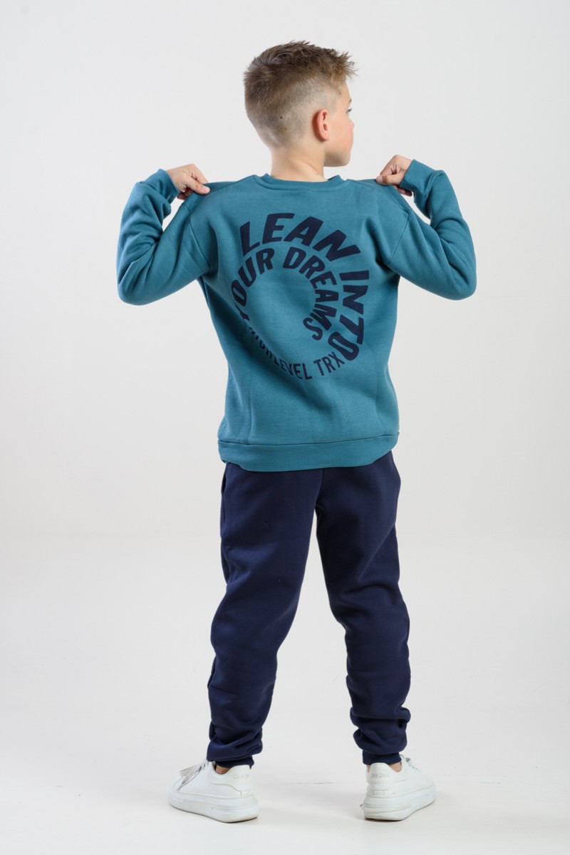Triple-stranded Teenage overalls set boy TRAX 46875