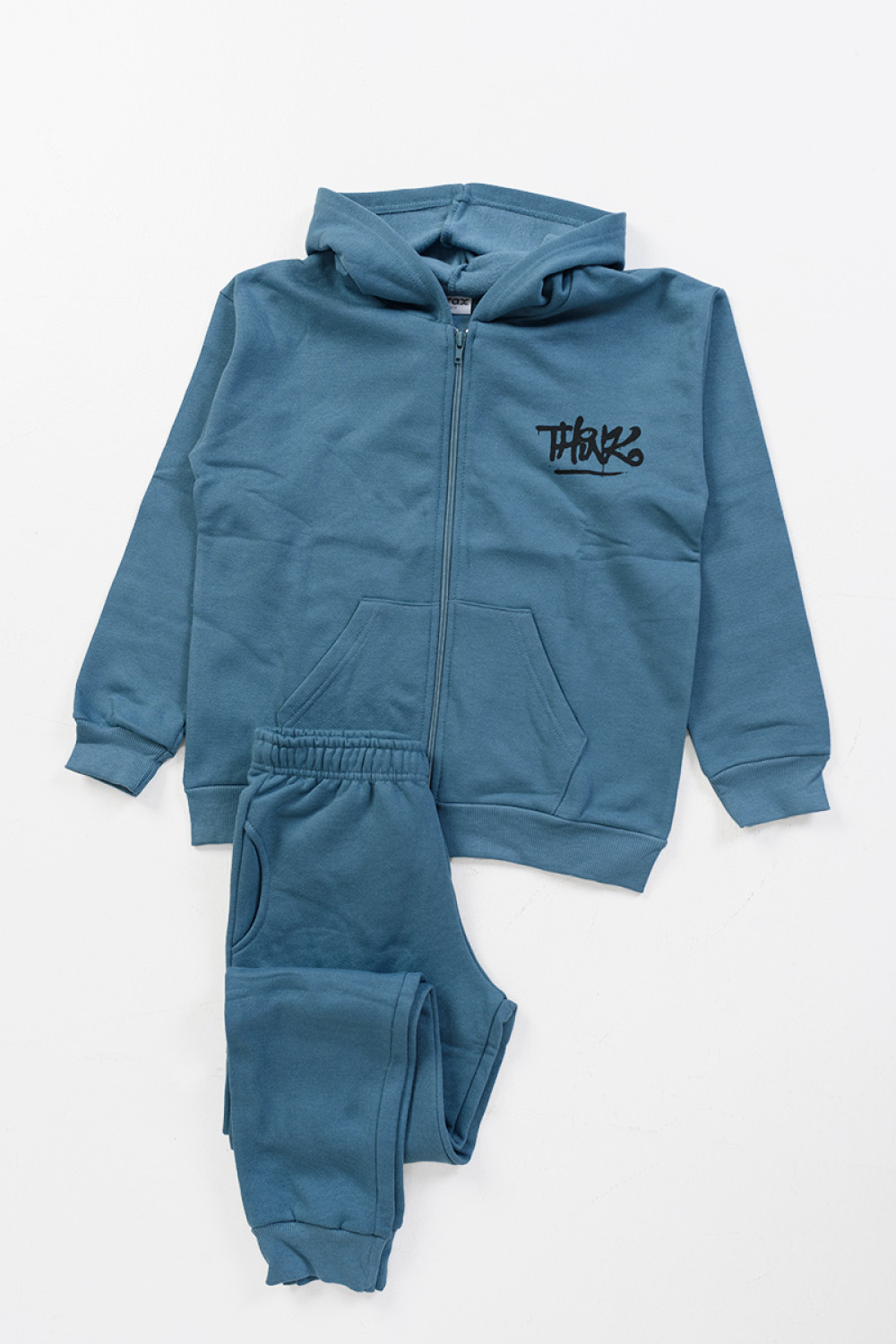 Teenage overalls with cardigan set TRAX 46882 PETROL