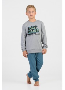 Jugendlicher Schlafanzug Junge TRAX DAY OVER 46891 Jugendlicher Schlafanzug Junge TRAX DAY OVER 46891