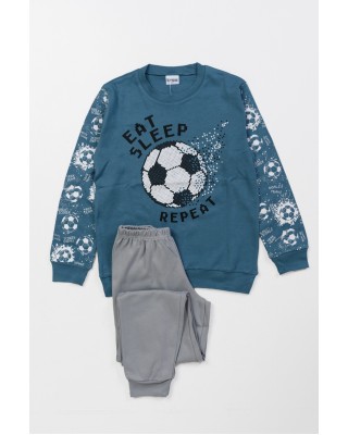 Jugendlicher Schlafanzug Junge TRAX EAT SLEEP 46892