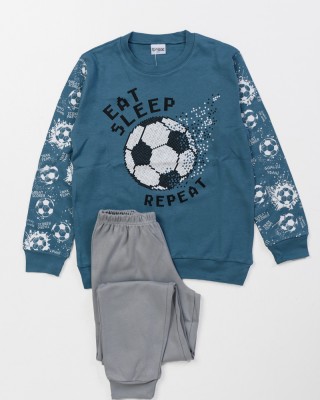 Jugendlicher Schlafanzug Junge TRAX EAT SLEEP 46892