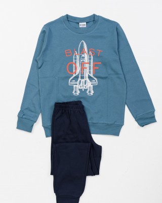 Jugendlicher Schlafanzug Junge TRAX BLAST OFF 46894