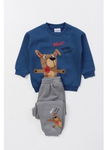 Kinder-Overall-Set TRAX Junge Scooby 46928 INDIGO Kinder-Overall-Set TRAX Junge Scooby 46928 INDIGO