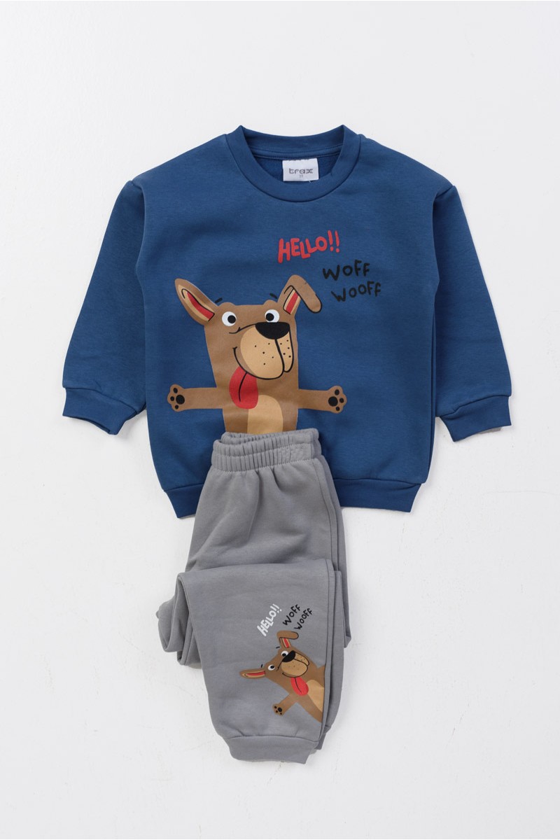 Kinder-Overall-Set TRAX Junge Scooby 46928 INDIGO Kinder-Overall-Set TRAX Junge Scooby 46928 INDIGO
