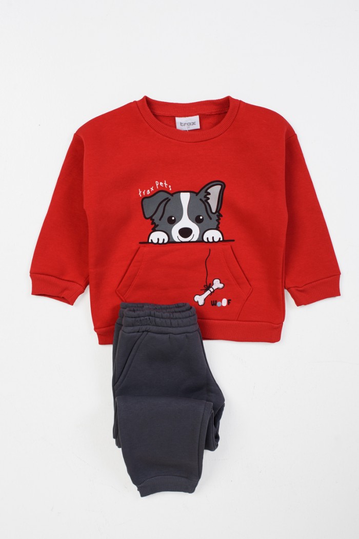 Children's Overalls set TRAX boy PETS 46929