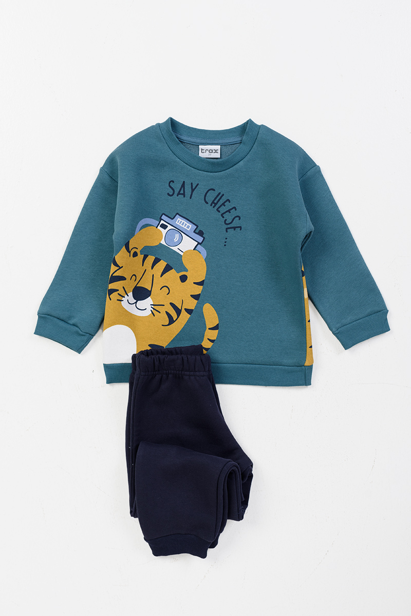 Children's Overalls set TRAX boy 46958 PETROL