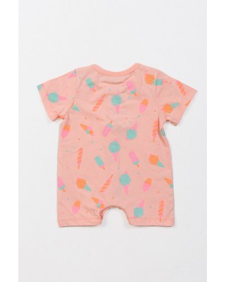 BABY OVERALLS FOR BOY TRAX 47021 CORAL