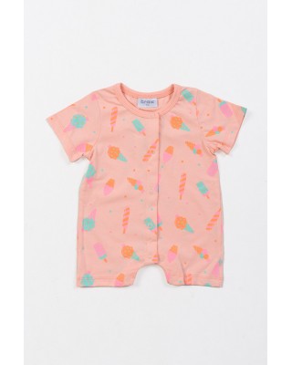 BABY OVERALLS FOR BOY TRAX 47021 CORAL