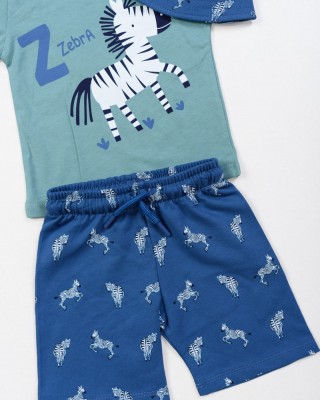 BABY SET WITH HAT FOR BOY TRAX 47058 META