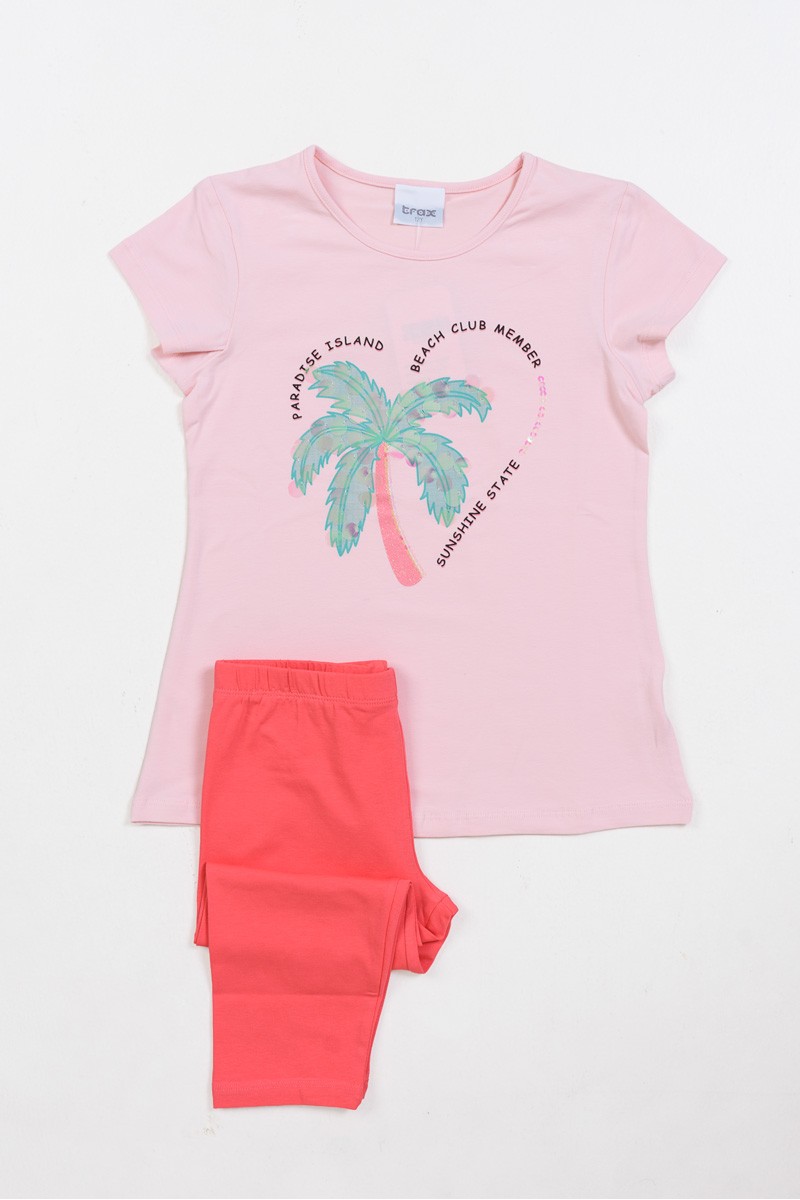 Sommer-Set Mädchen TRAX 47185 PUDRA Sommer-Set Mädchen TRAX 47185 PUDRA
