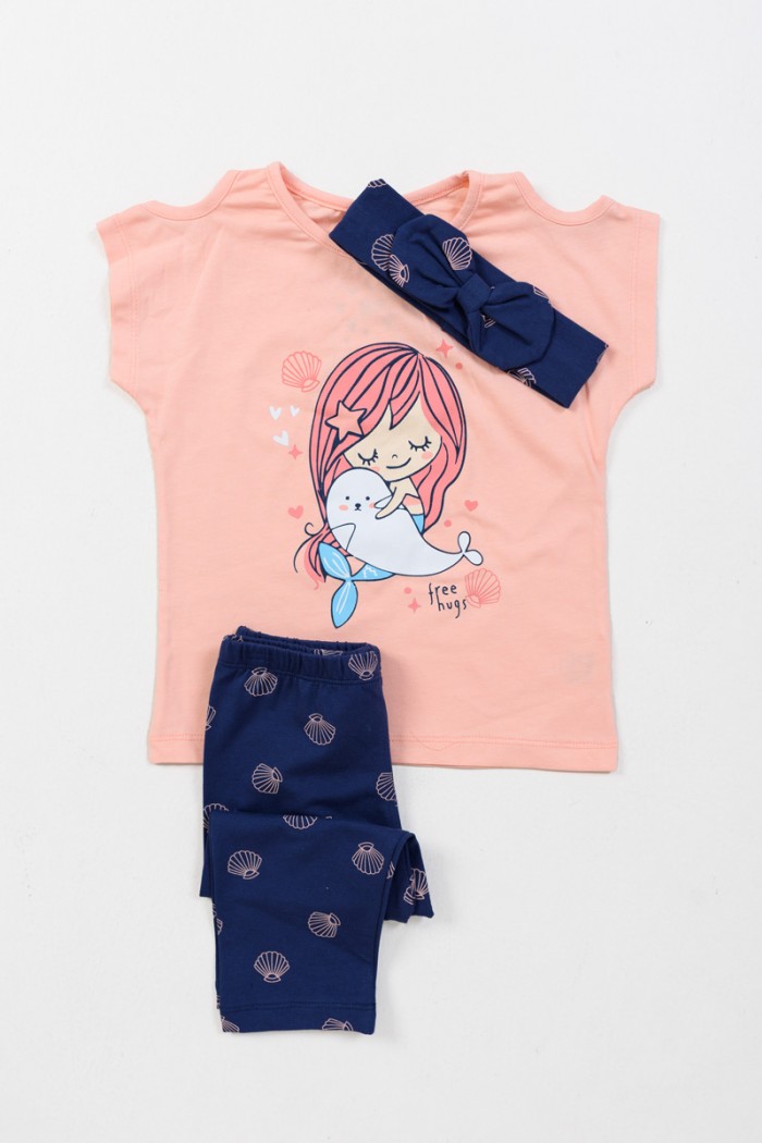 Sommer-Set Mädchen TRAX 47218 CORAL