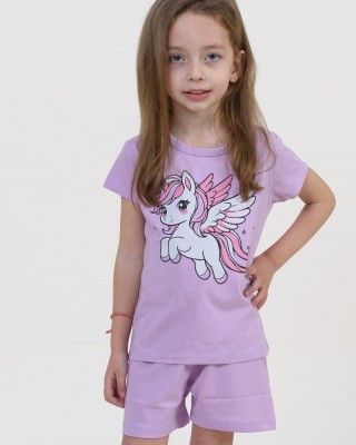 Kinderschlafanzug für Mädchen TRAX 47291