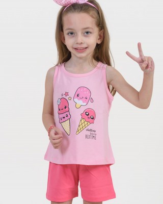 Kinderschlafanzug für Mädchen TRAX 47292