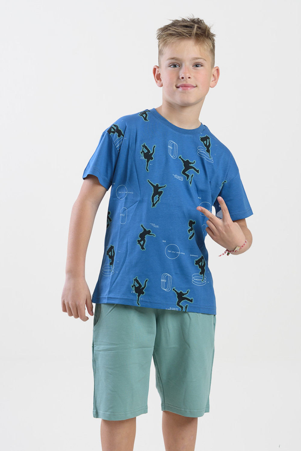 TEENAGE BOY'S SUMMER SET TRAX 47334 INDIGO
