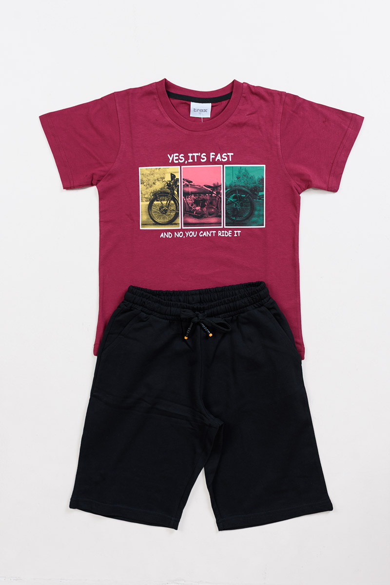 TEEN SUMMER SET TRAX 47368 BURGUNDY