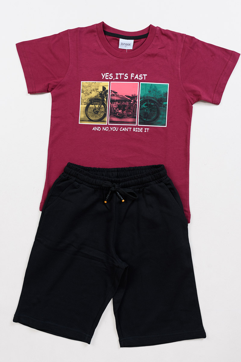 TEEN SUMMER SET TRAX 47368 BURGUNDY