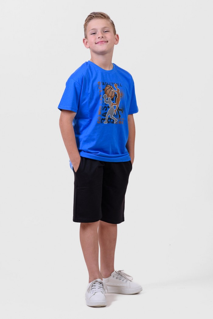 TEENAGER-SOMMER-SET TRAX 47372 BLAU KÖNIGSBLAU