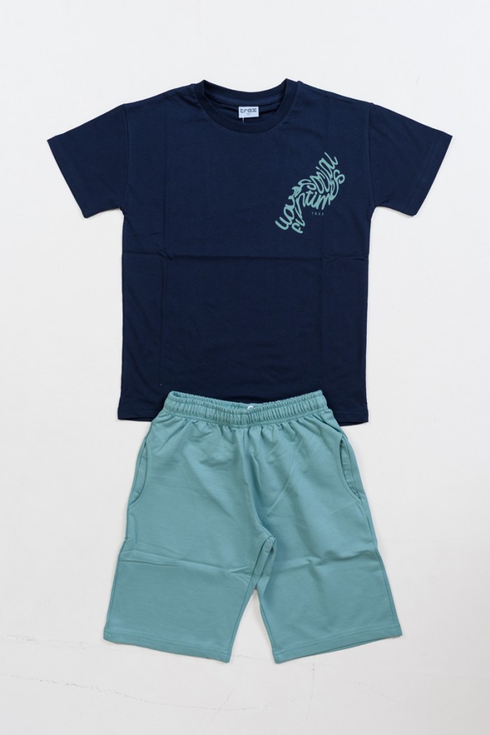 TEEN SOMMER SET TRAX 47375 DUNKELBLAU