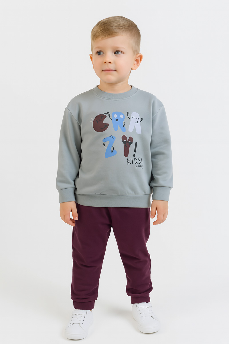 SPRING KINDER-OVERALL TRAX 47410 GRAU