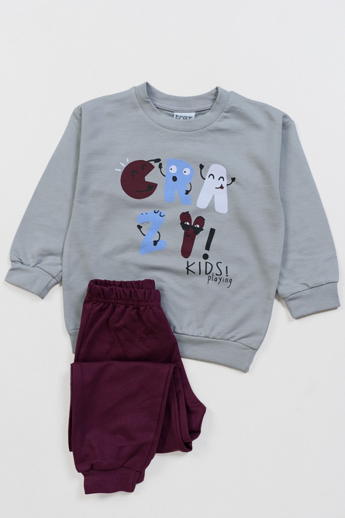 SPRING CHILDREN'S OVERALLS TRAX 47410 GREY