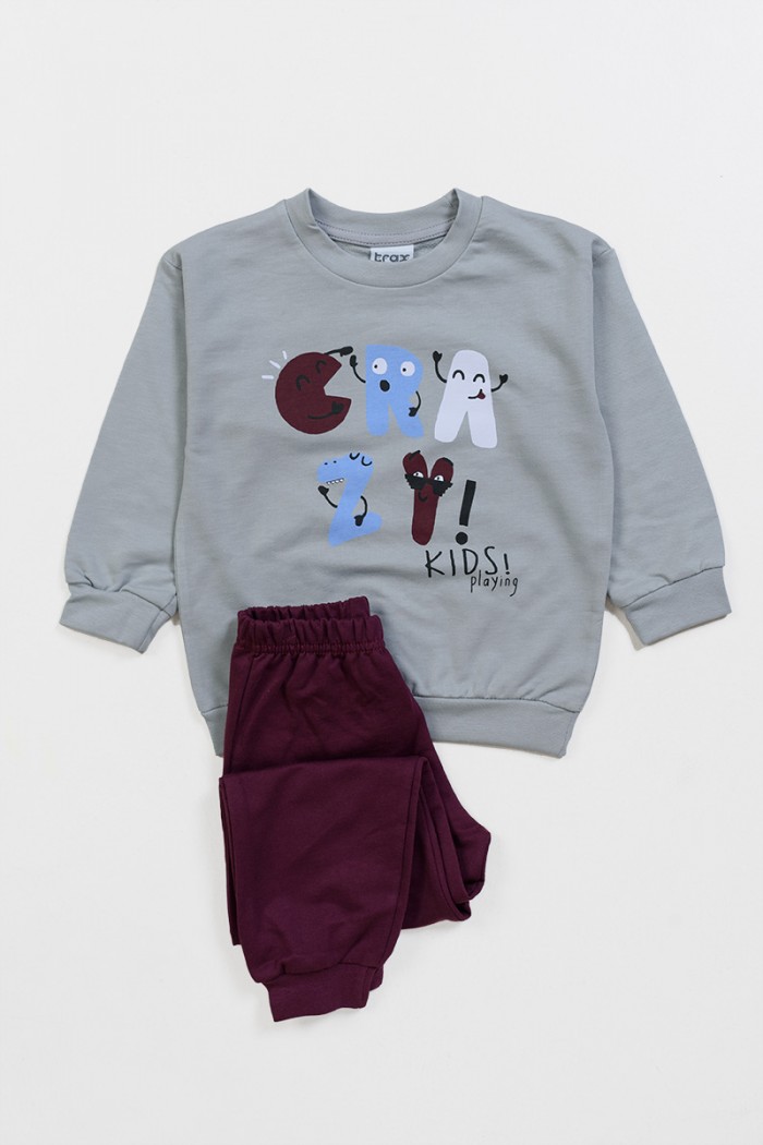 SPRING CHILDREN'S OVERALLS TRAX 47410 GREY