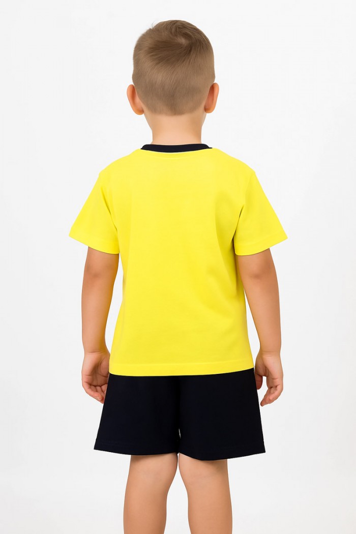 Kinderschlafanzug für Jungen GALAXY SUMMER 300 21