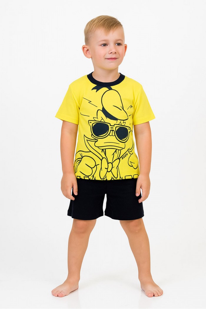 Kinderschlafanzug für Jungen GALAXY SUMMER 300 21