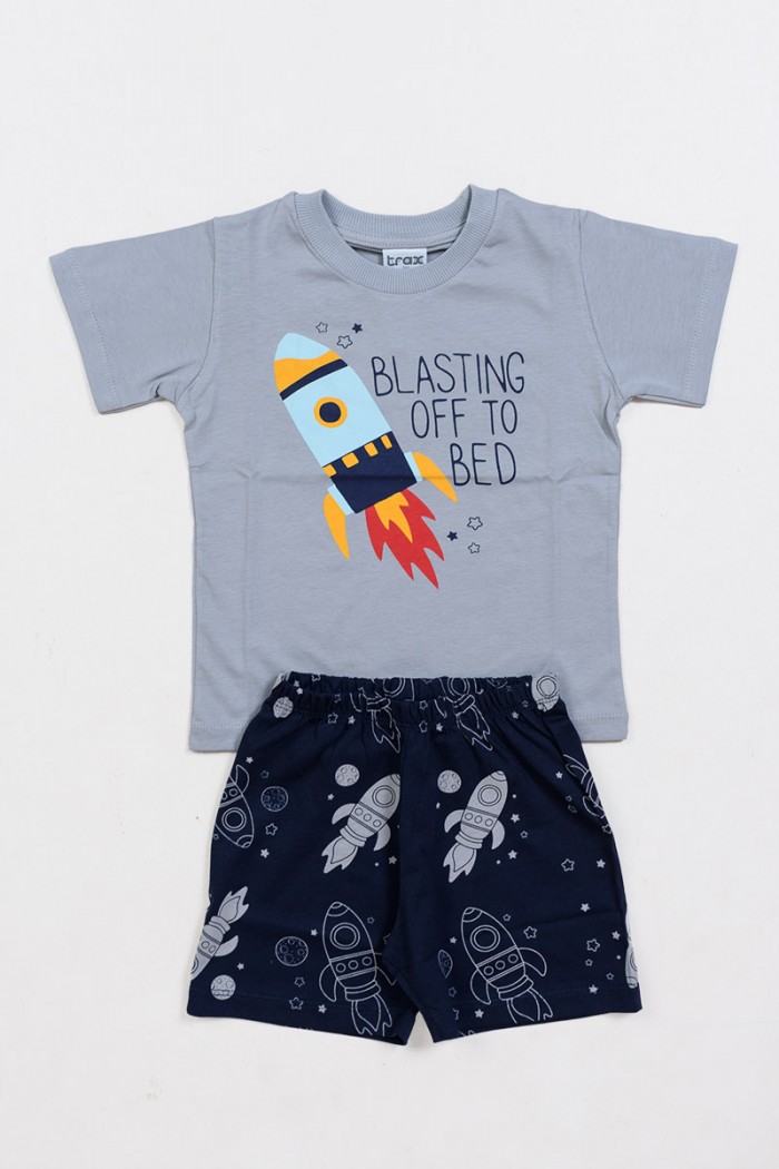 Children's summer pyjamas for boys TRAX 47490