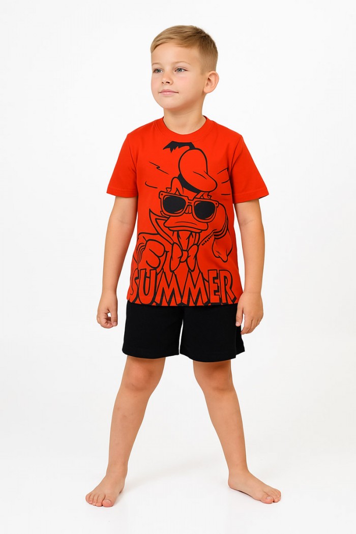 Kinderschlafanzug für Jungen GALAXY SUMMER 300 21