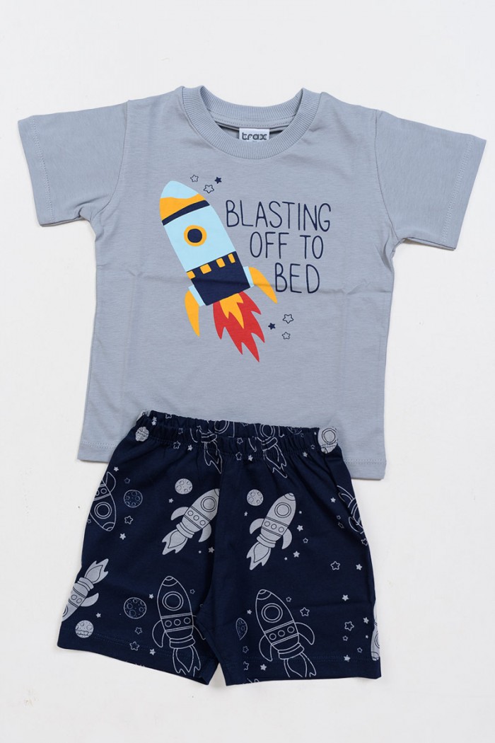 Children's summer pyjamas for boys TRAX 47490