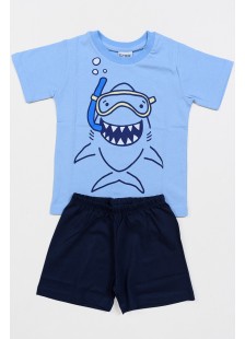 Kinder-Sommer-Pyjama für Jungen TRAX 47491 Kinder-Sommer-Pyjama für Jungen TRAX 47491