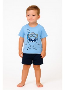 Kinder-Sommer-Pyjama für Jungen TRAX 47491 Kinder-Sommer-Pyjama für Jungen TRAX 47491