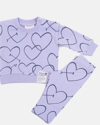 Baby girl set TRAX Hearts 48505
